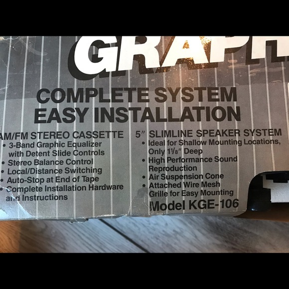 Kraco Total Sound Model KGE-106 - Picture 3 of 3